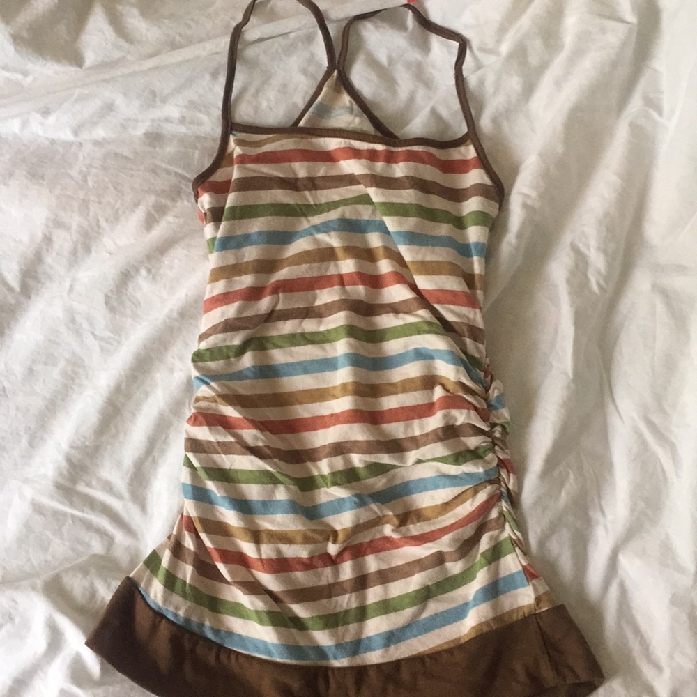 Striped Racerback Tank Top
